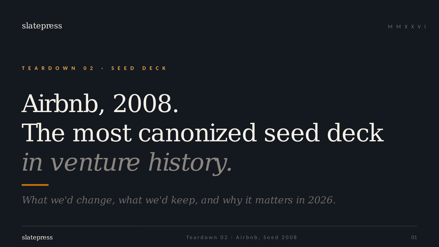 Airbnb teardown cover